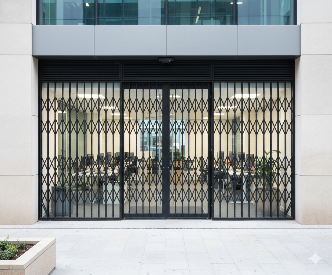 Офіс: ґрати на вхідній групі