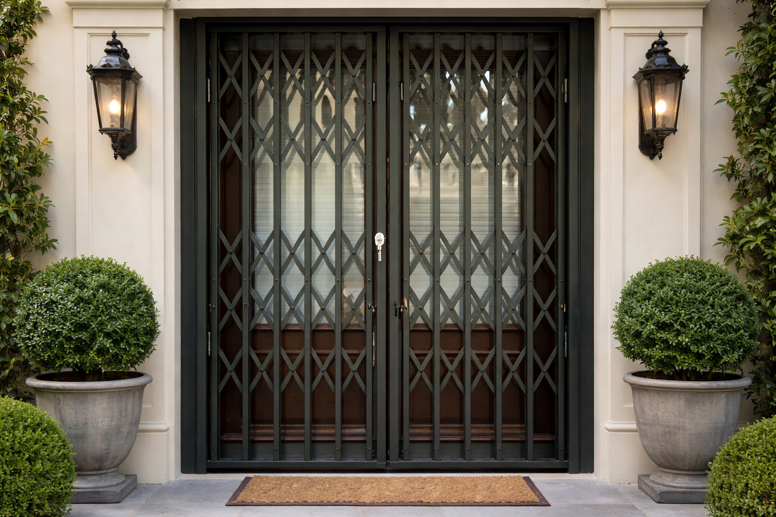 Приватний будинок: захищена вхідна група